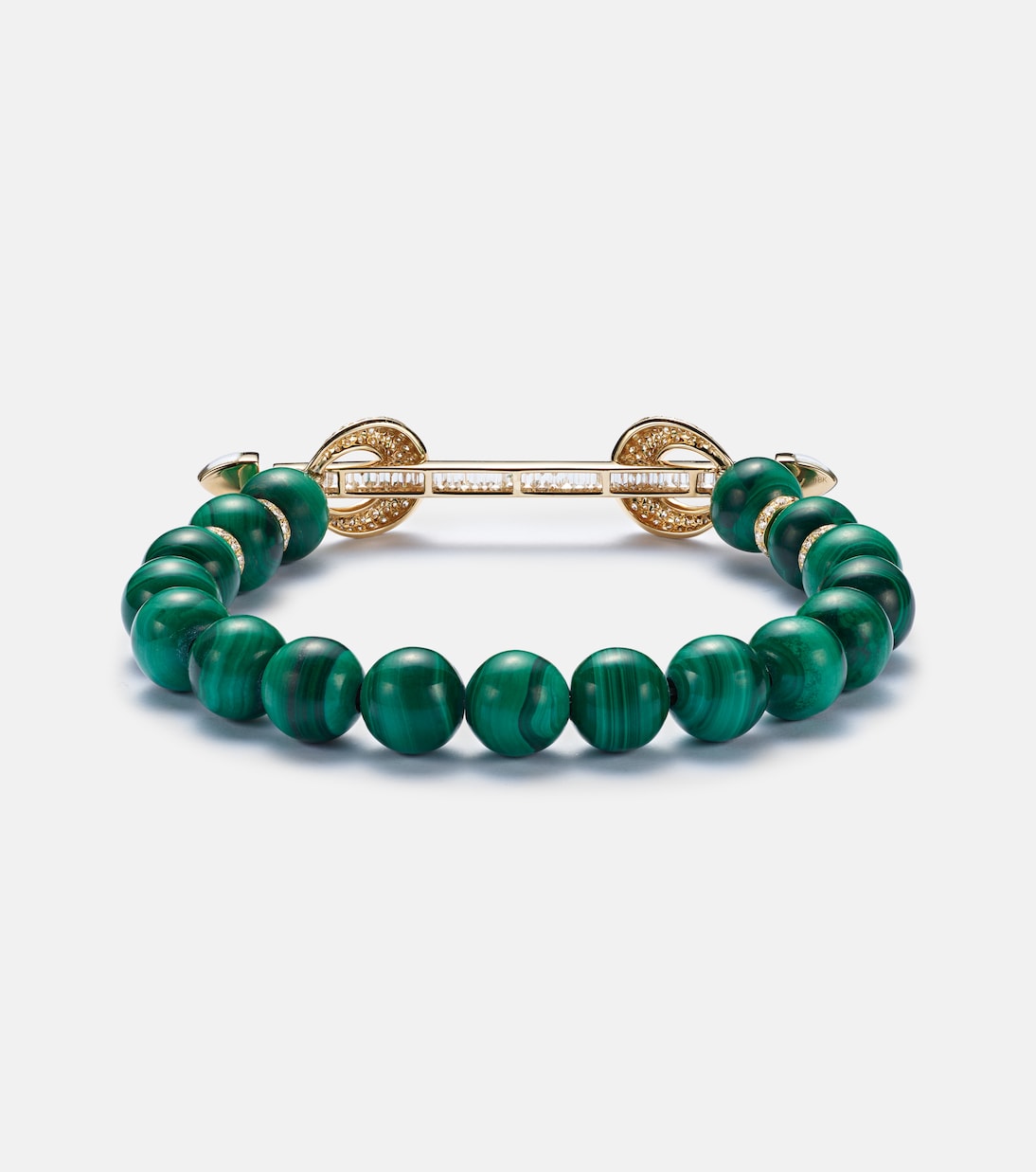 Bracciale in oro 18kt Chakra ANANYA con pietre preziose per giovani trendy