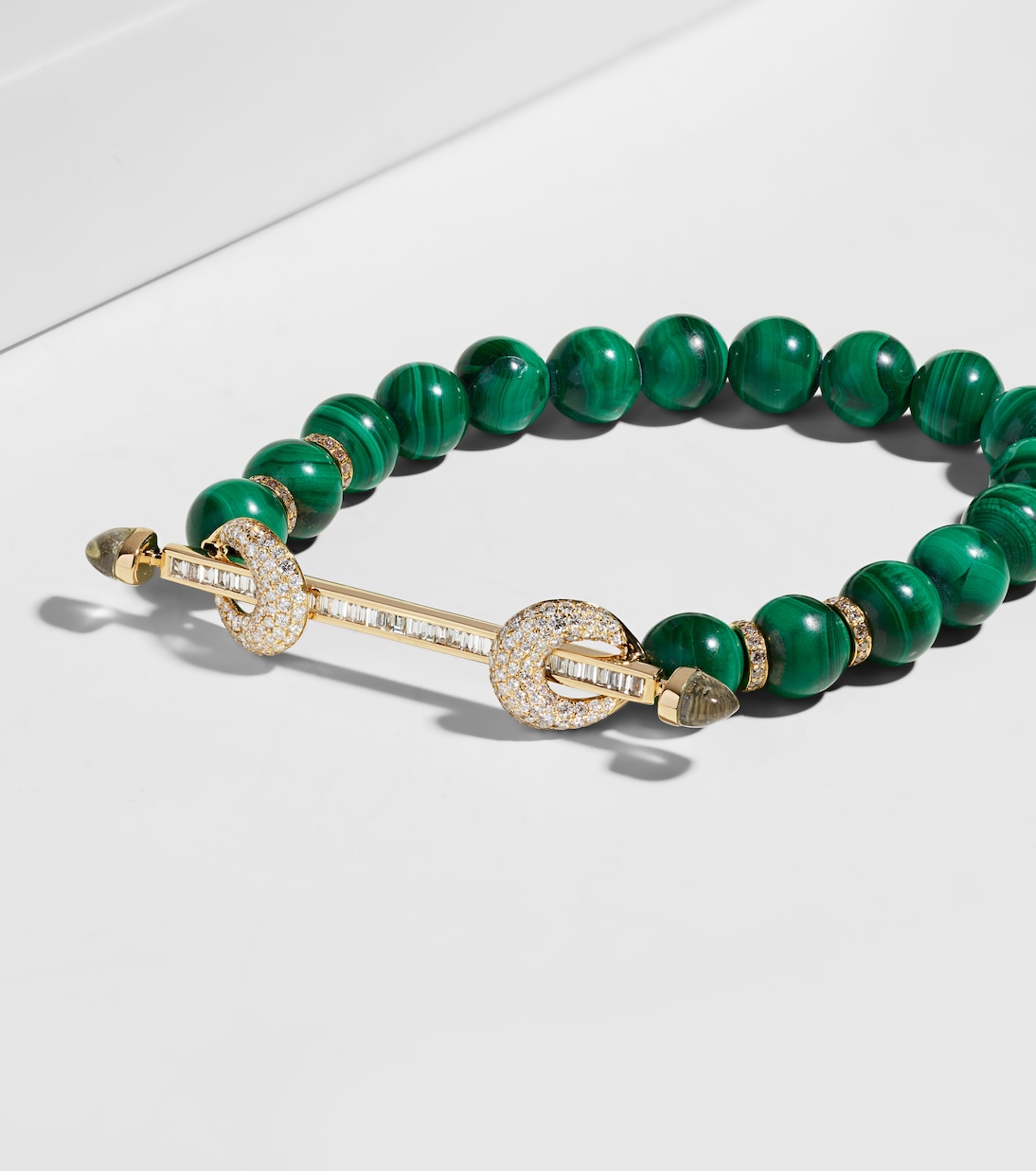 Bracciale in oro 18kt Chakra ANANYA con pietre preziose per giovani trendy