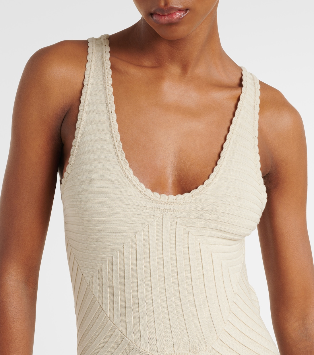 Abito midi in maglia | Rabanne