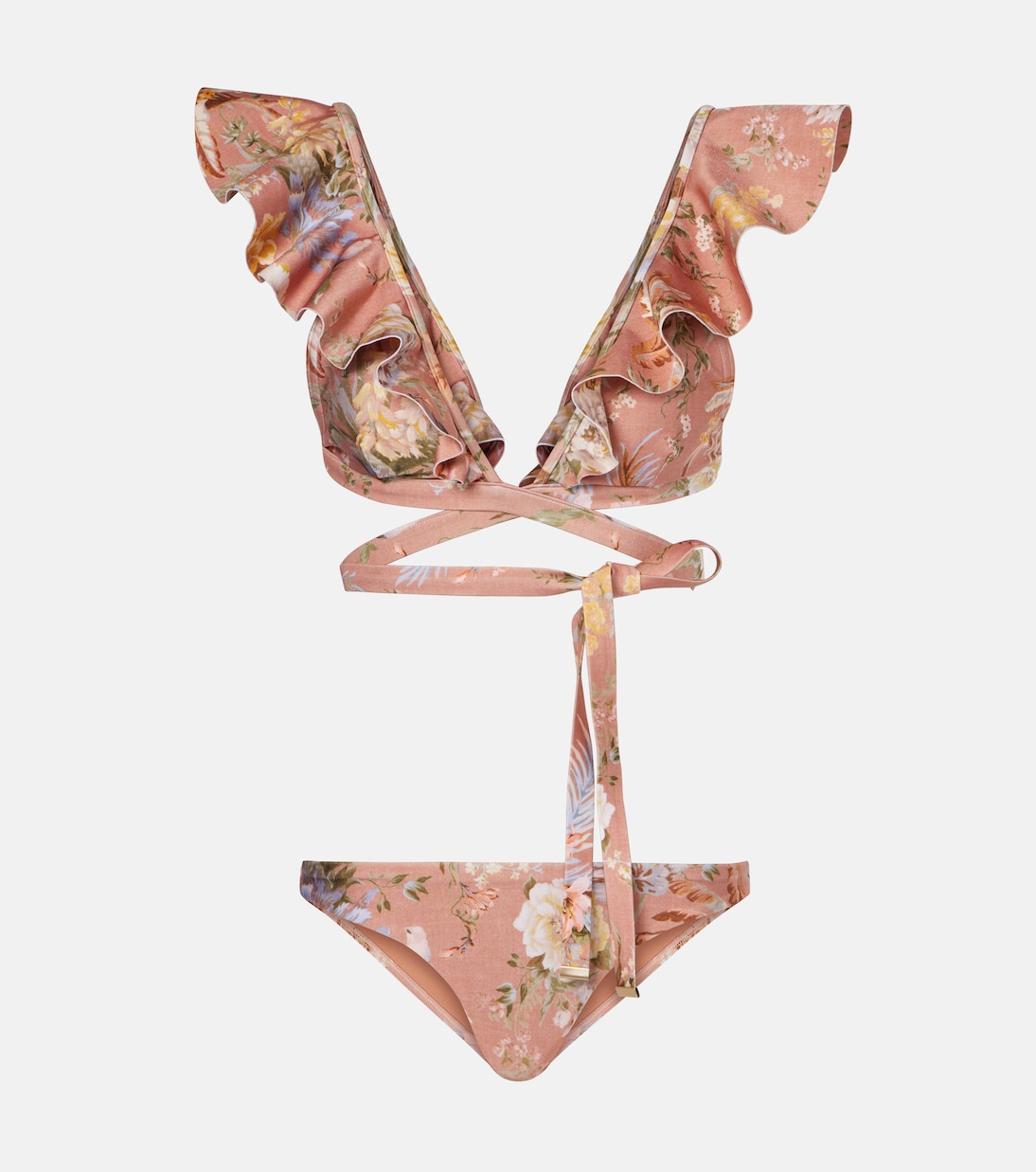Bikini Tallow Waterfall con volantes | Zimmermann