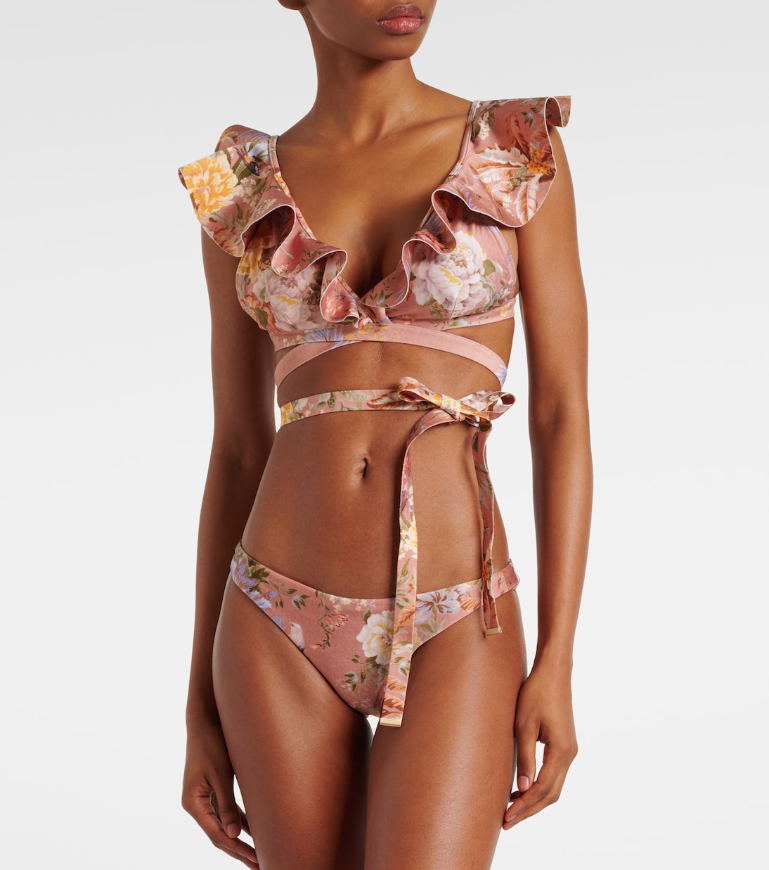 Bikini Tallow Waterfall con volantes | Zimmermann