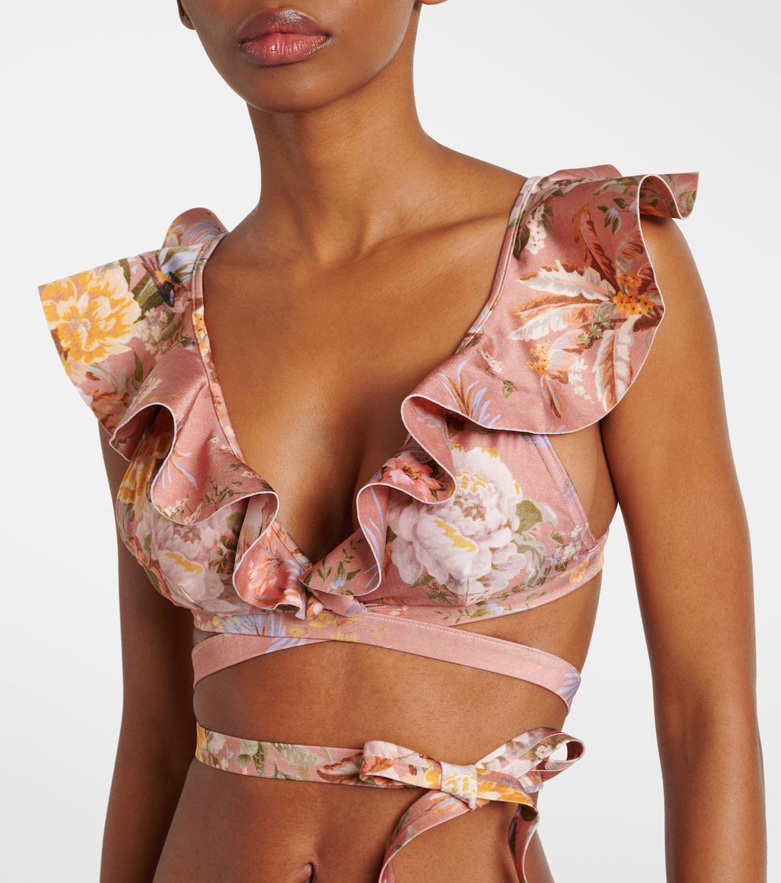 Bikini Tallow Waterfall con volantes | Zimmermann