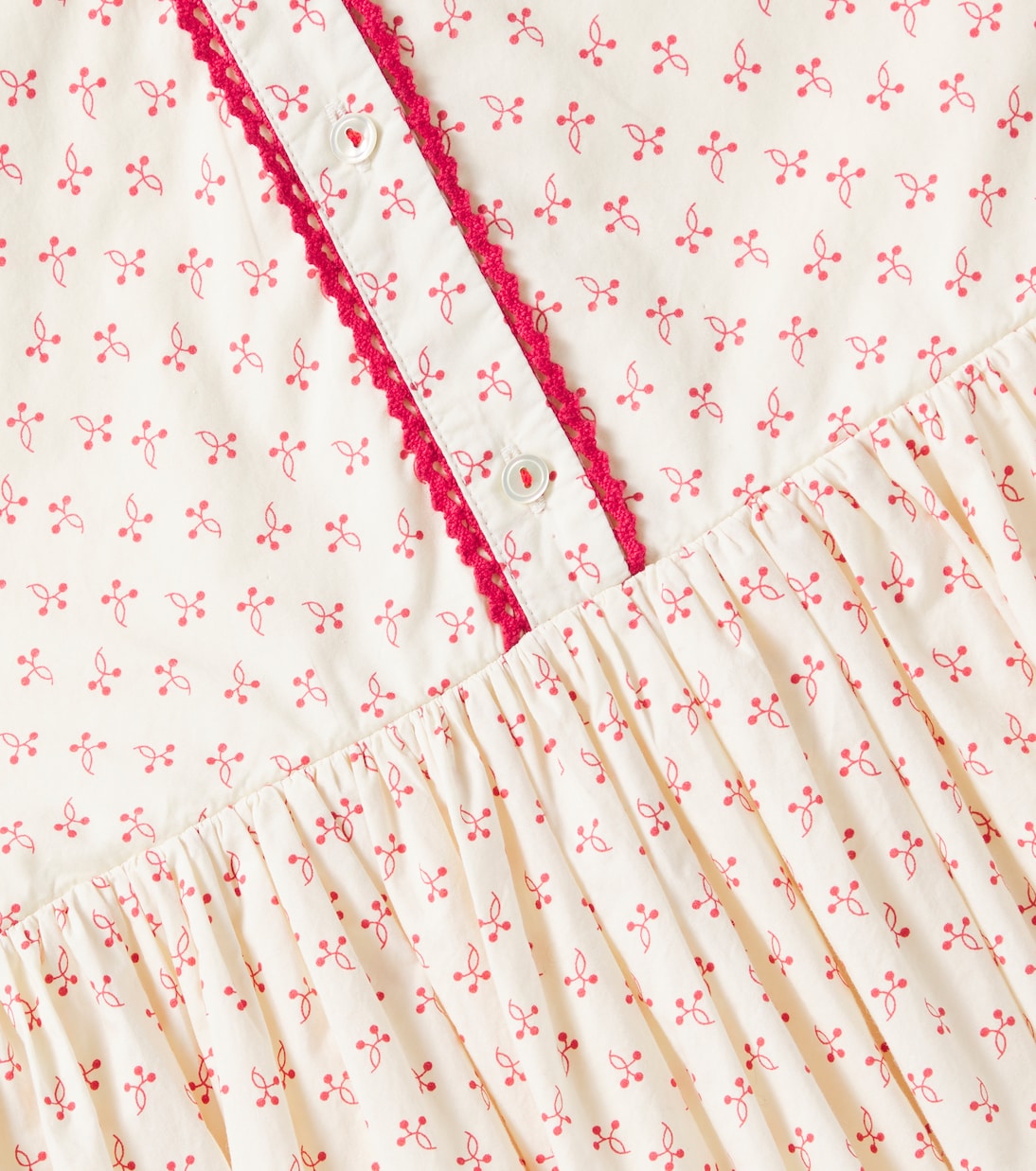 Abito Erinna in cotone con stampa | Bonpoint