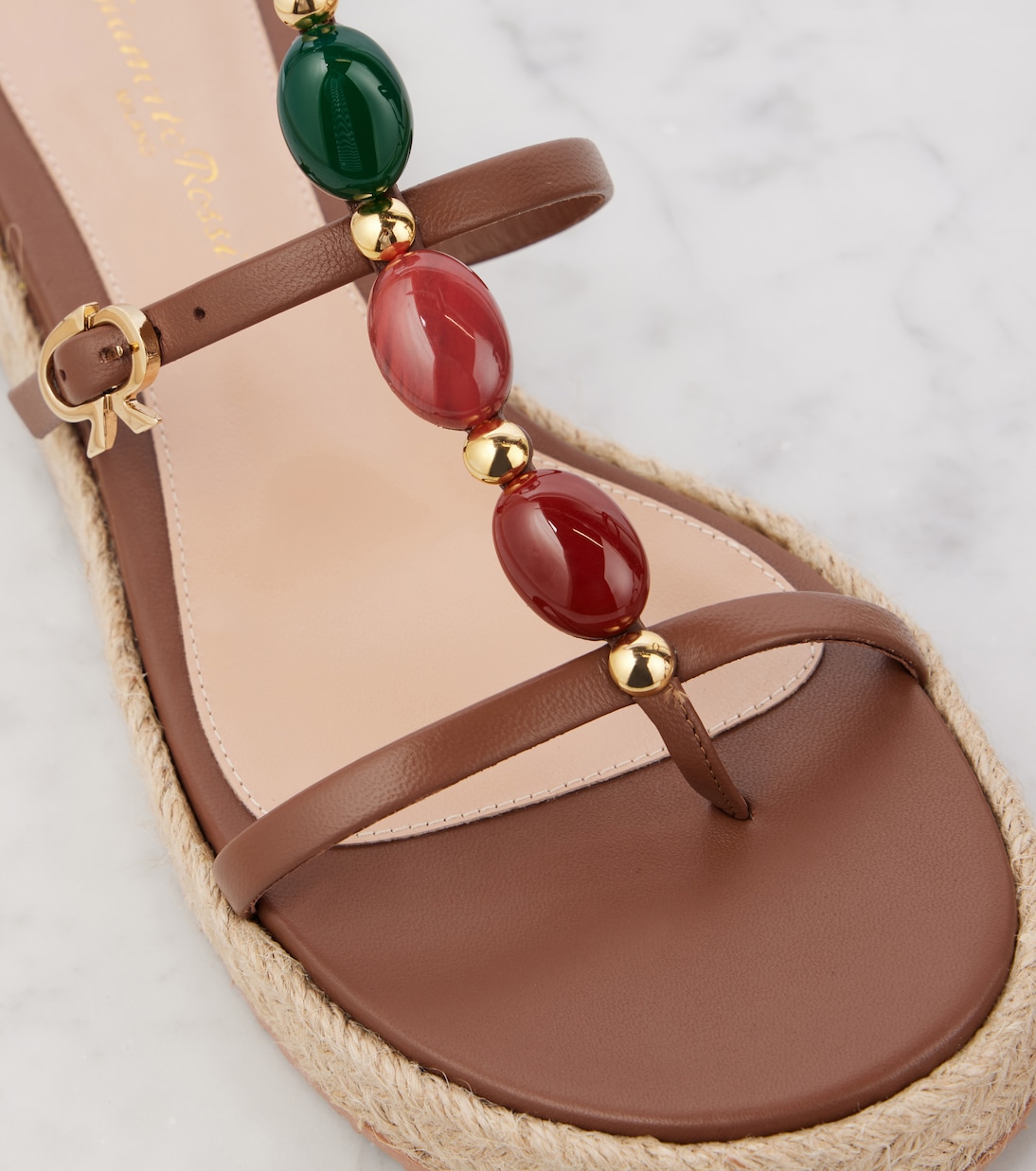 Sandali espadrillas Shanti in pelle | Gianvito Rossi