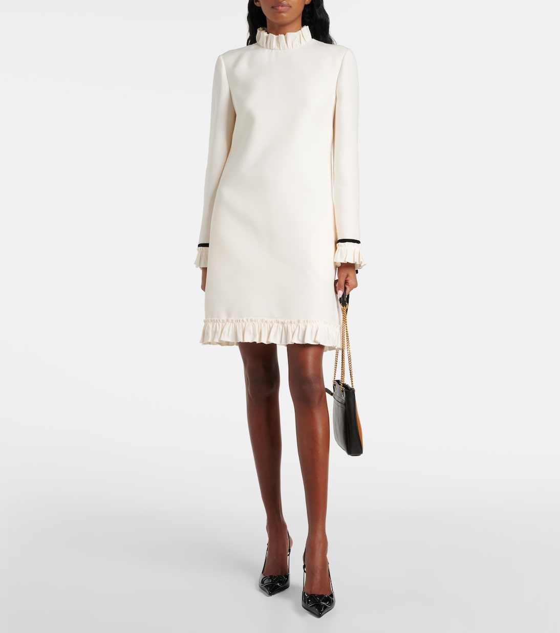 Escarpins slingback Vlogo Signature 80 en cuir | Valentino Garavani