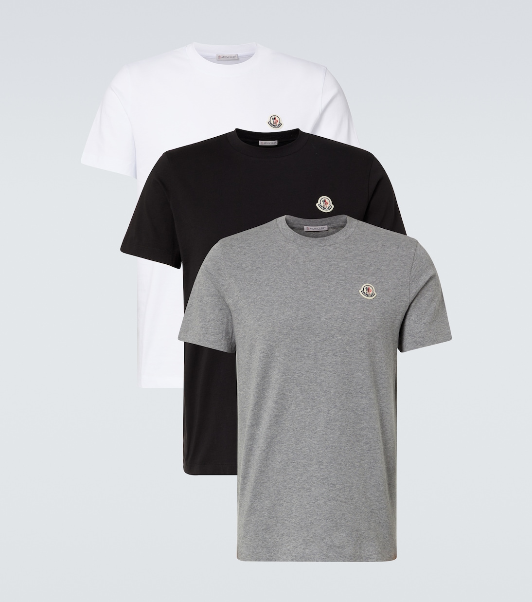 Set di 3 T-shirt in jersey di cotone | Moncler
