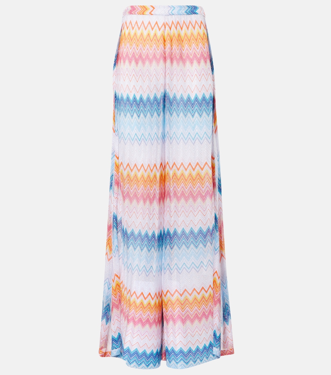 Pantaloni a gamba larga a zig-zag | Missoni
