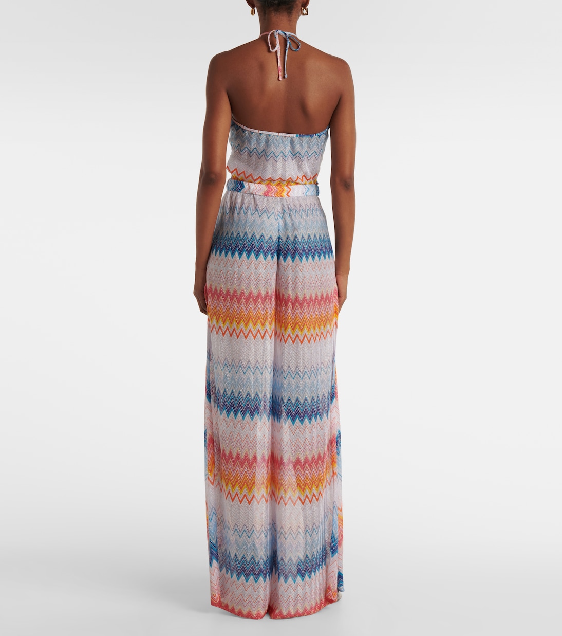 Pantaloni a gamba larga a zig-zag | Missoni