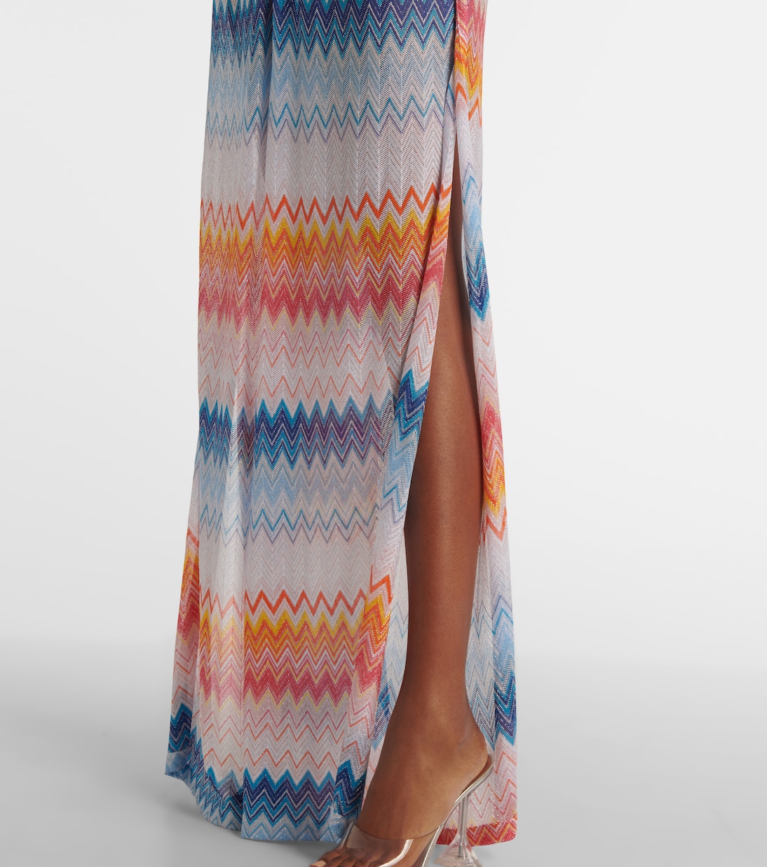 Pantaloni a gamba larga a zig-zag | Missoni