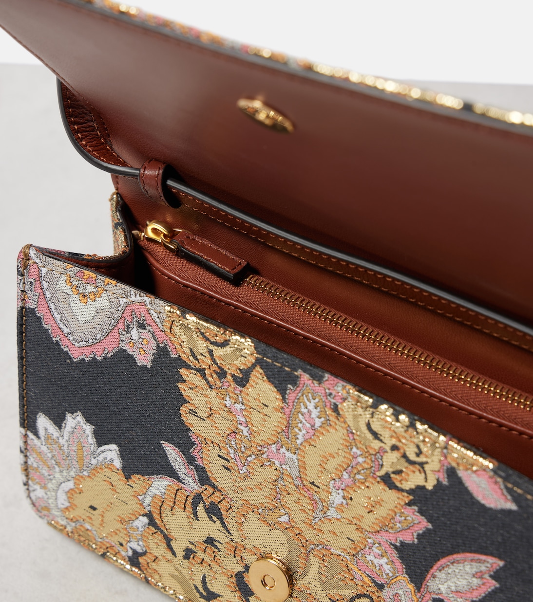 VLogo Mini jacquard shoulder bag | Valentino Garavani
