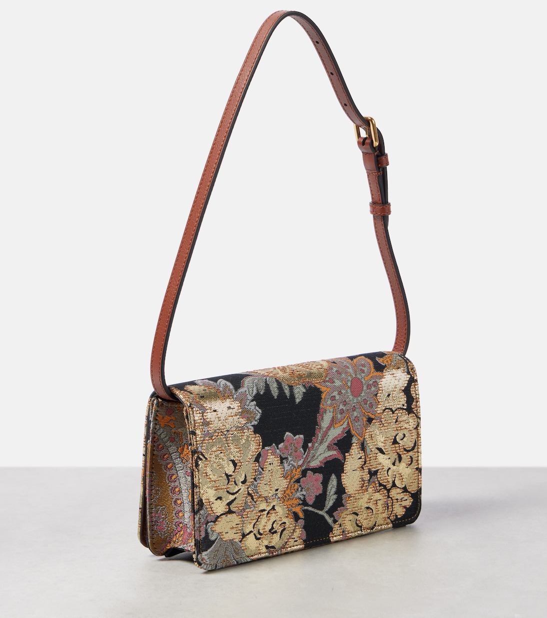 VLogo Mini jacquard shoulder bag | Valentino Garavani
