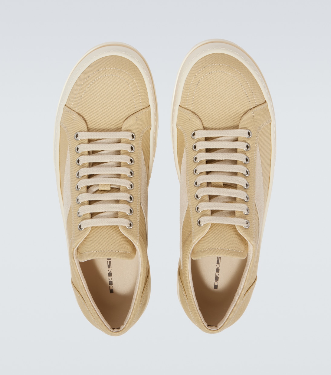 Baskets Vintage Sneaks Low en jean | DRKSHDW by Rick Owens