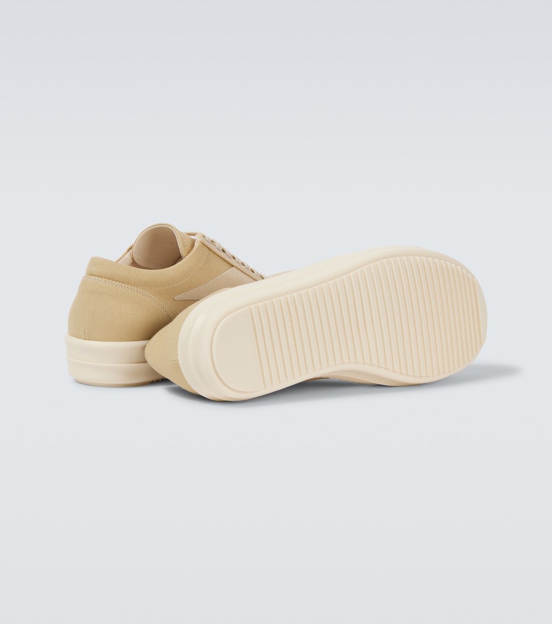 Baskets Vintage Sneaks Low en jean | DRKSHDW by Rick Owens