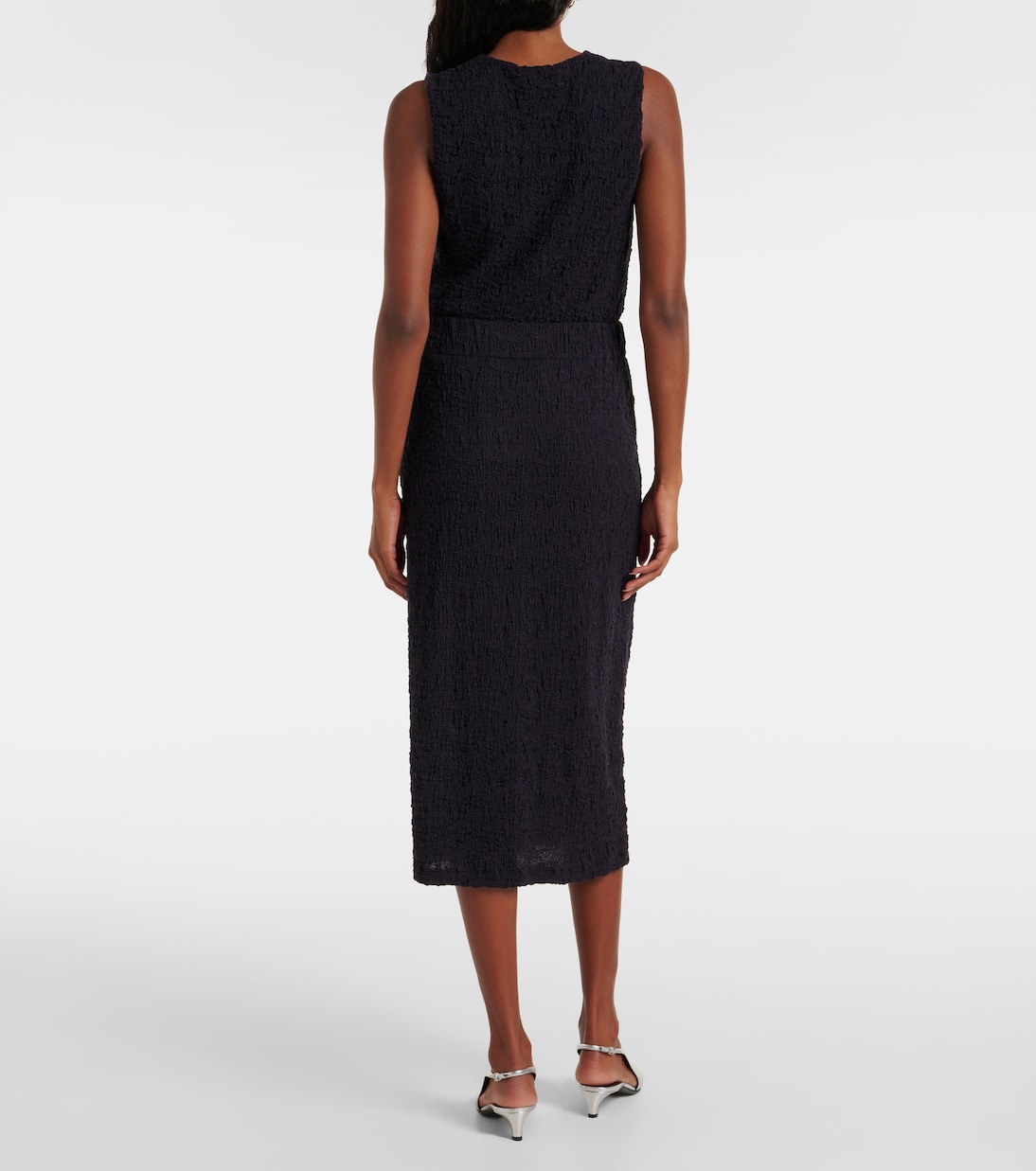 Gonna midi in misto cotone | Vince