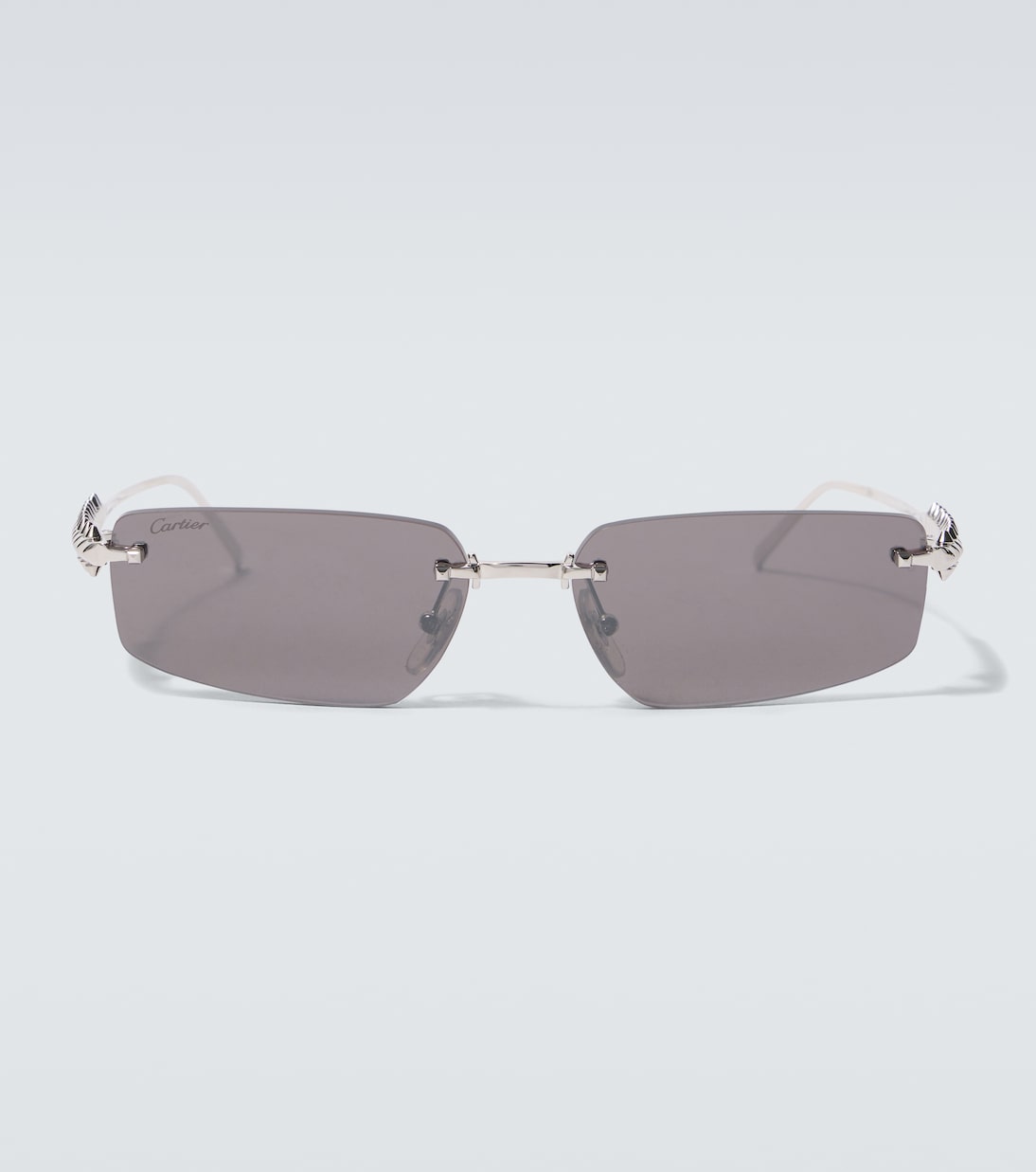 Clash De Cartier rectangular sunglasses | Cartier Eyewear Collection