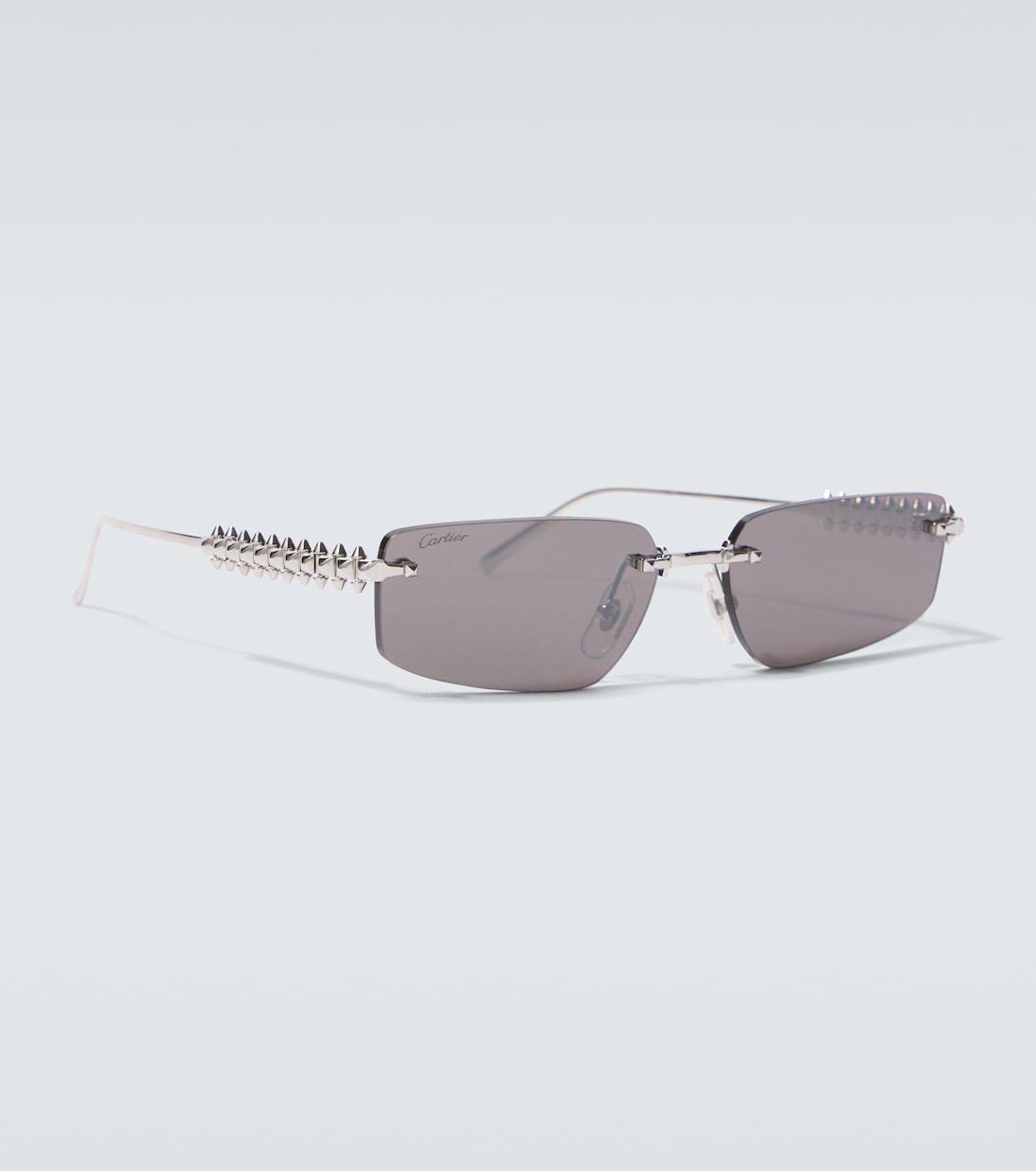 Clash De Cartier rectangular sunglasses | Cartier Eyewear Collection