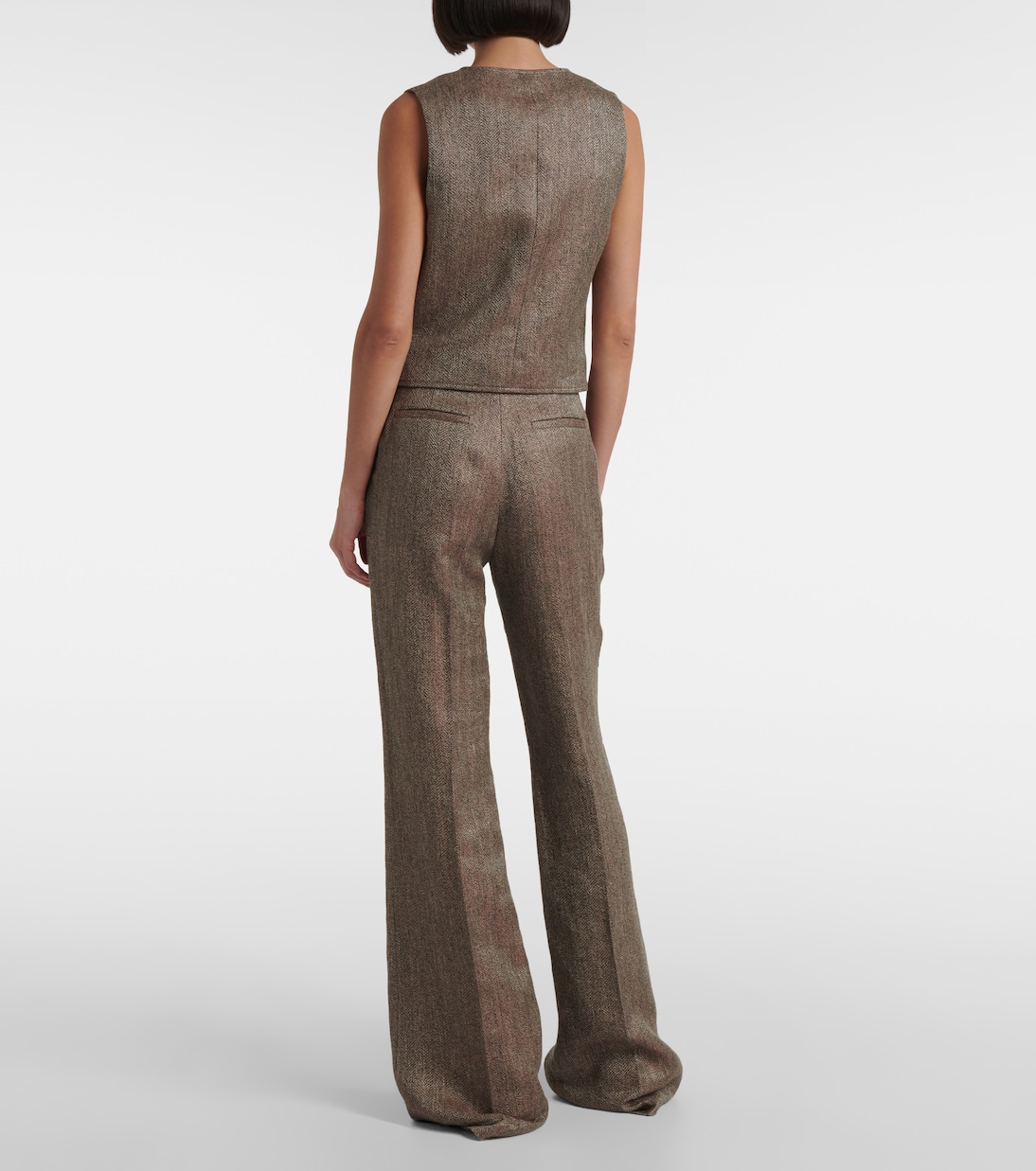 Gilet de costume Teodoro en lin | Loro Piana