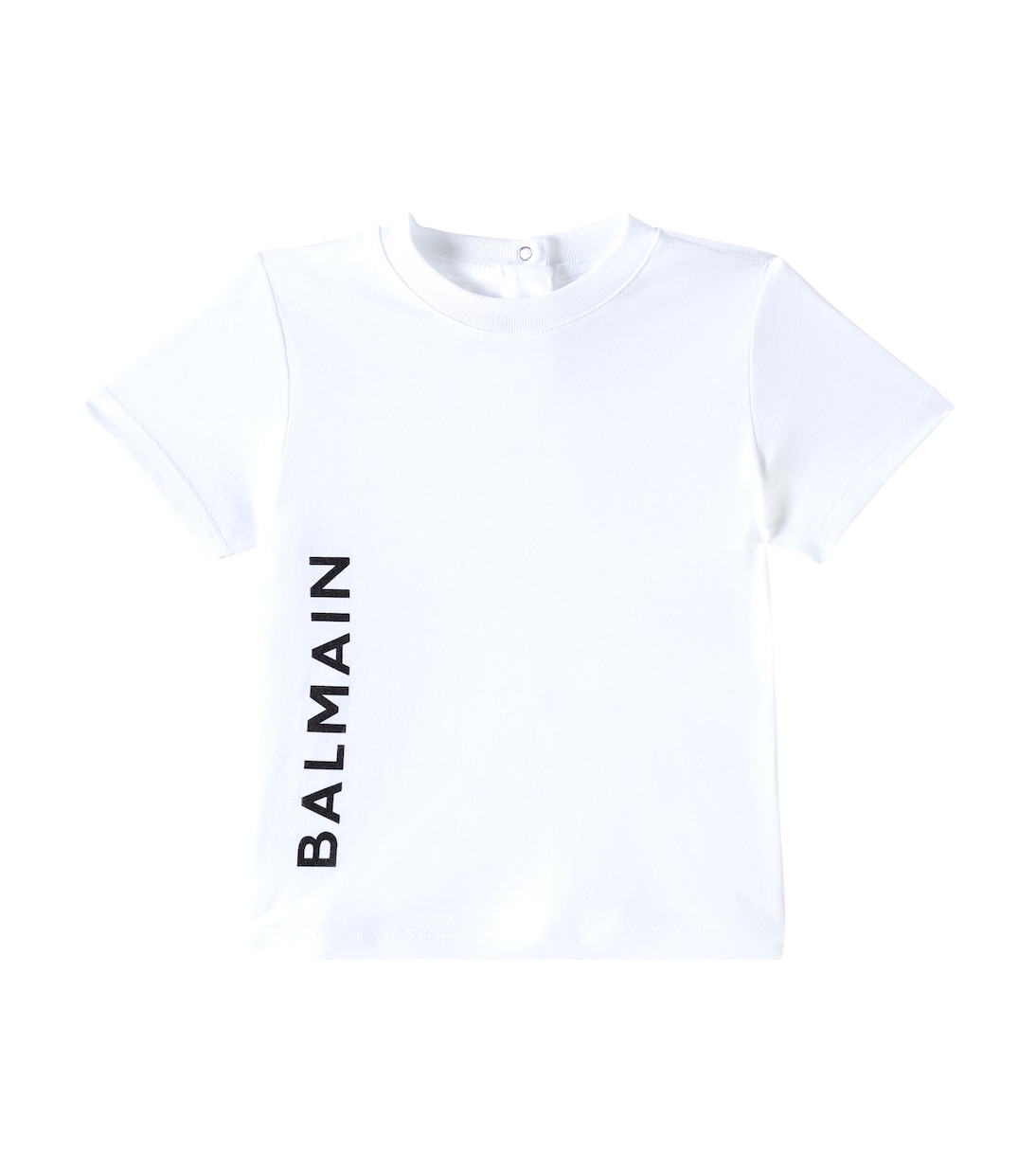 Camiseta de algodón con logo | Balmain Kids