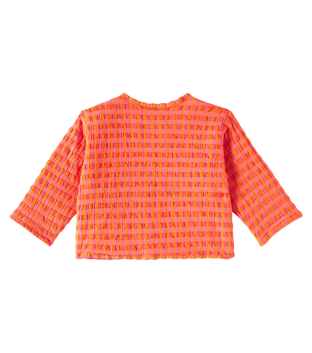 Bebé - chaqueta de mezcla de algodón a cuadros | Bobo Choses