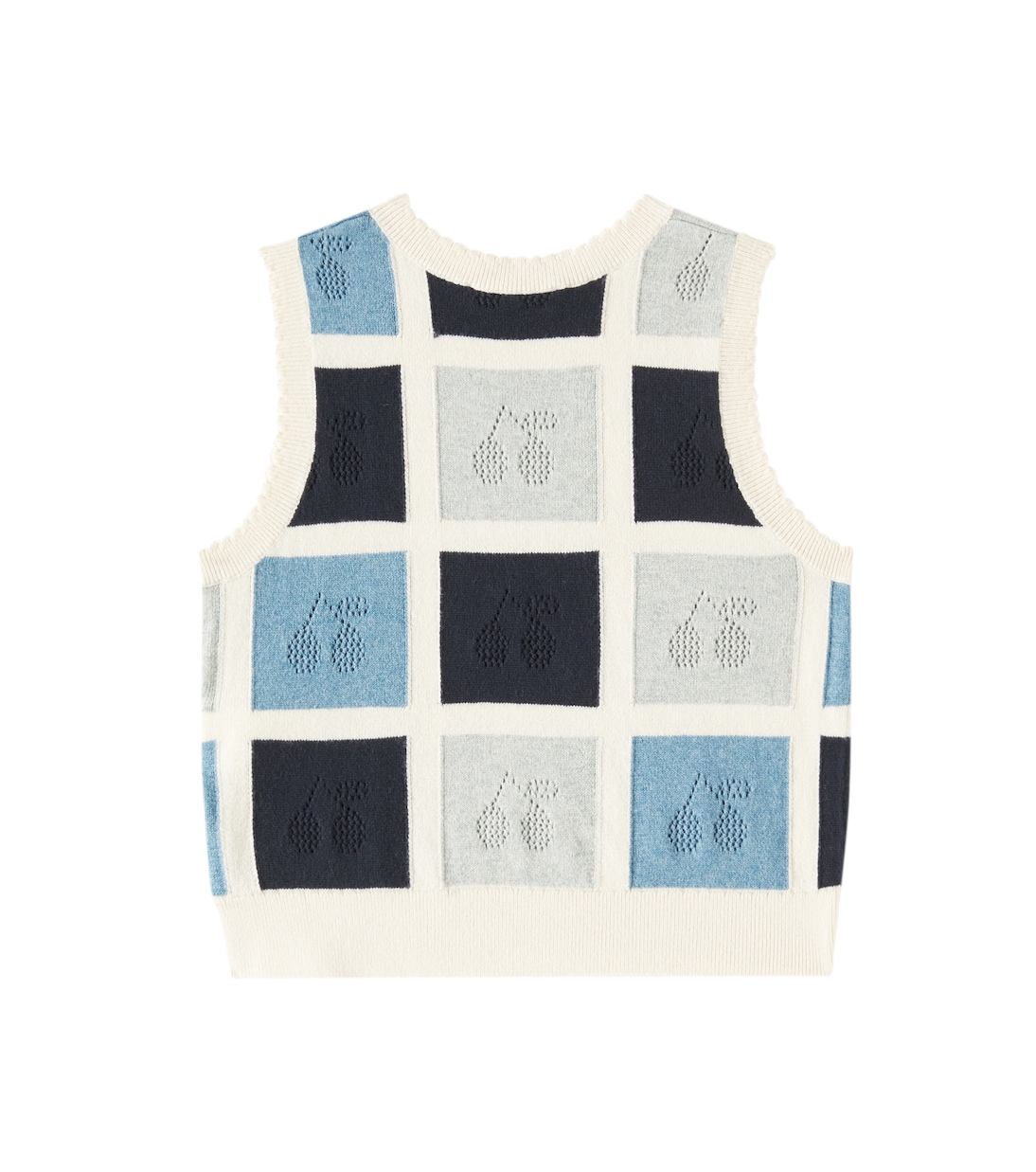 Pullover senza maniche Elda in cashmere e cotone | Bonpoint