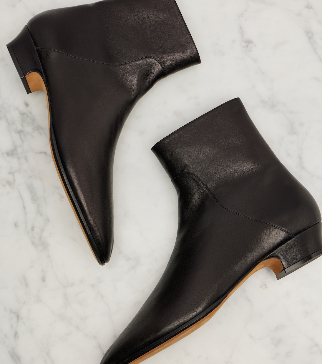 Ankle Boots Awar 25 aus Leder | The Row