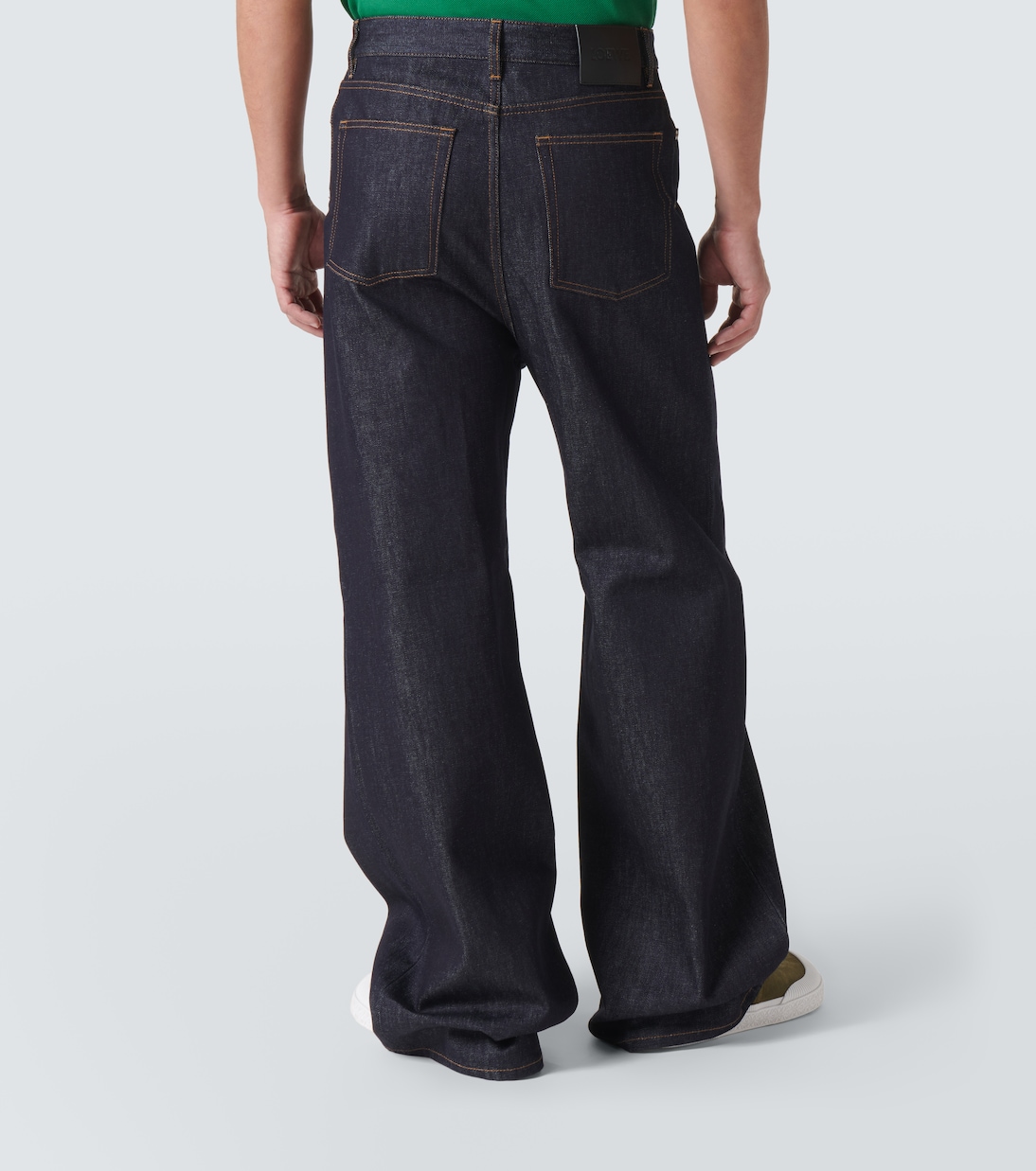 Jeans anchos de tiro alto | Loewe
