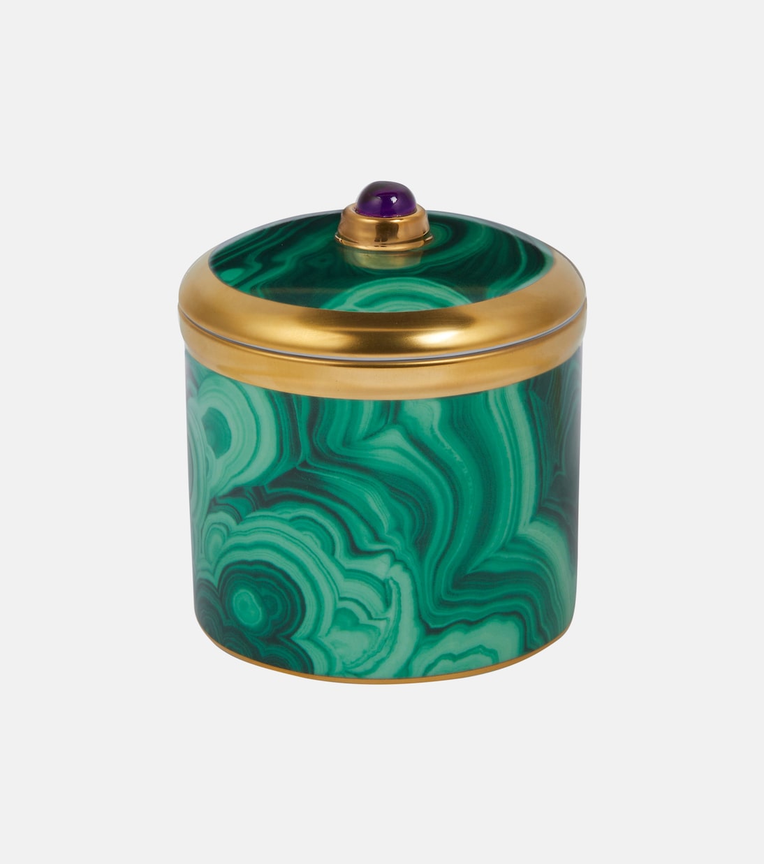 Malachite candle | L'Objet