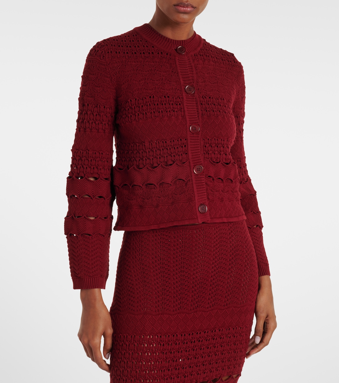 Cardigan in crochet | Elie Saab