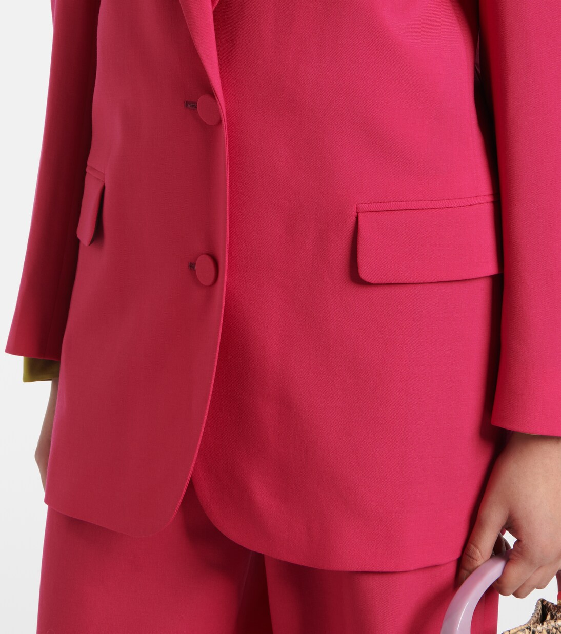 Oversized wool and mohair blazer | Dries Van Noten