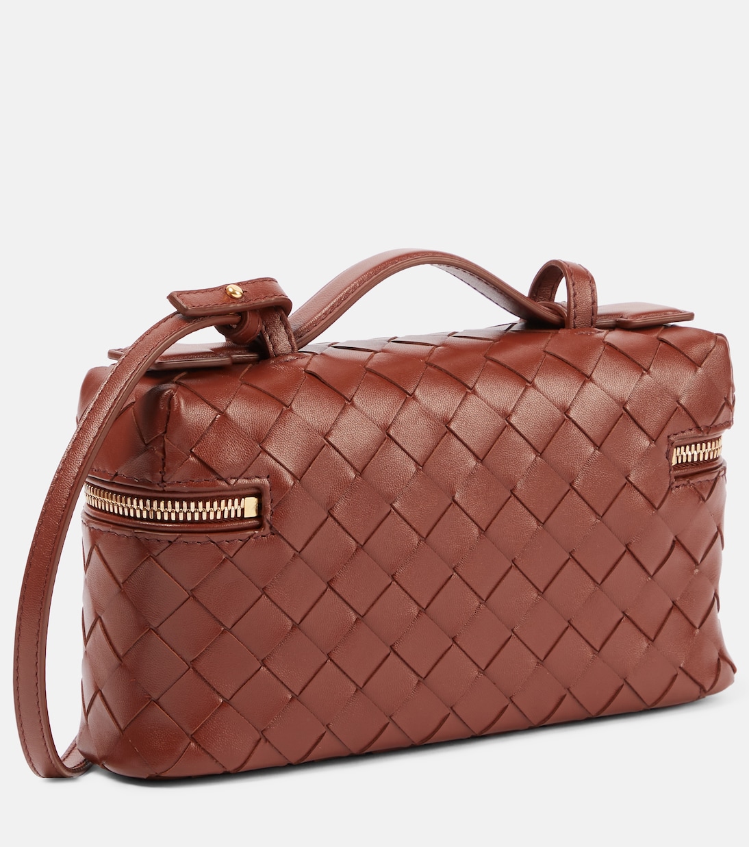 Bang Bang Intrecciato leather vanity bag | Bottega Veneta
