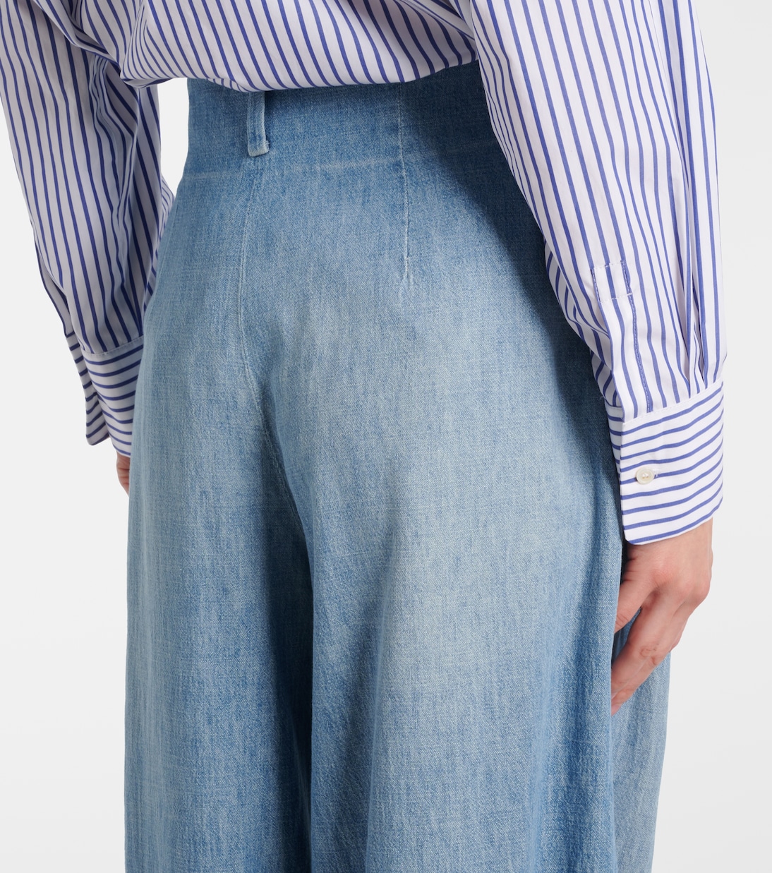 Jean ample Tiana à taille haute | Ralph Lauren Collection