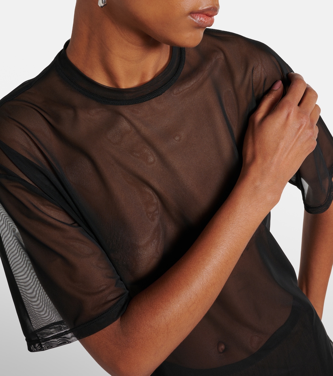 Camiseta Zolli de malla translúcida | The Frankie Shop