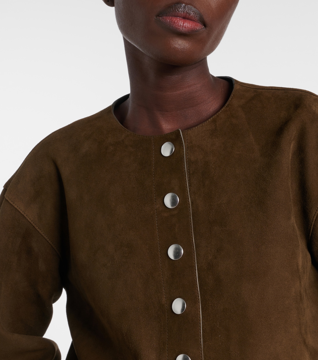 Jacke Robin aus Veloursleder | Proenza Schouler