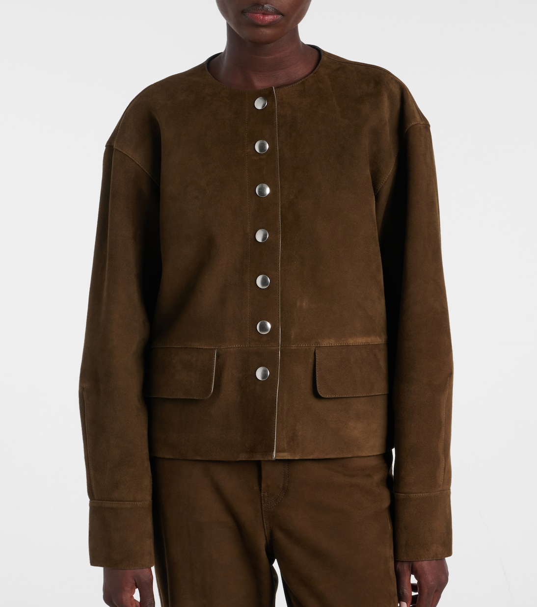 Jacke Robin aus Veloursleder | Proenza Schouler