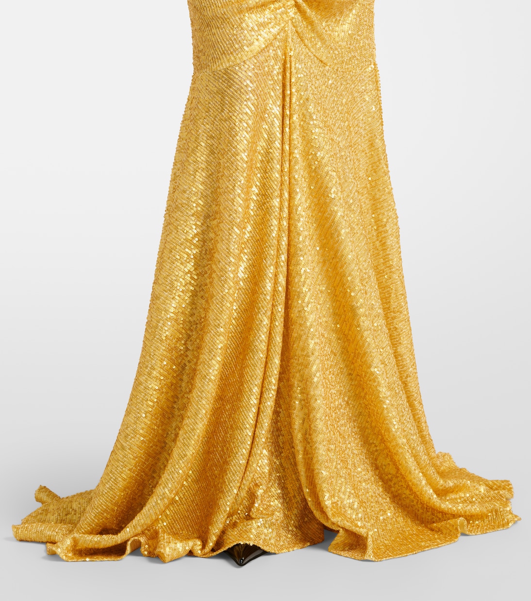 Sequined ruched gown | Norma Kamali
