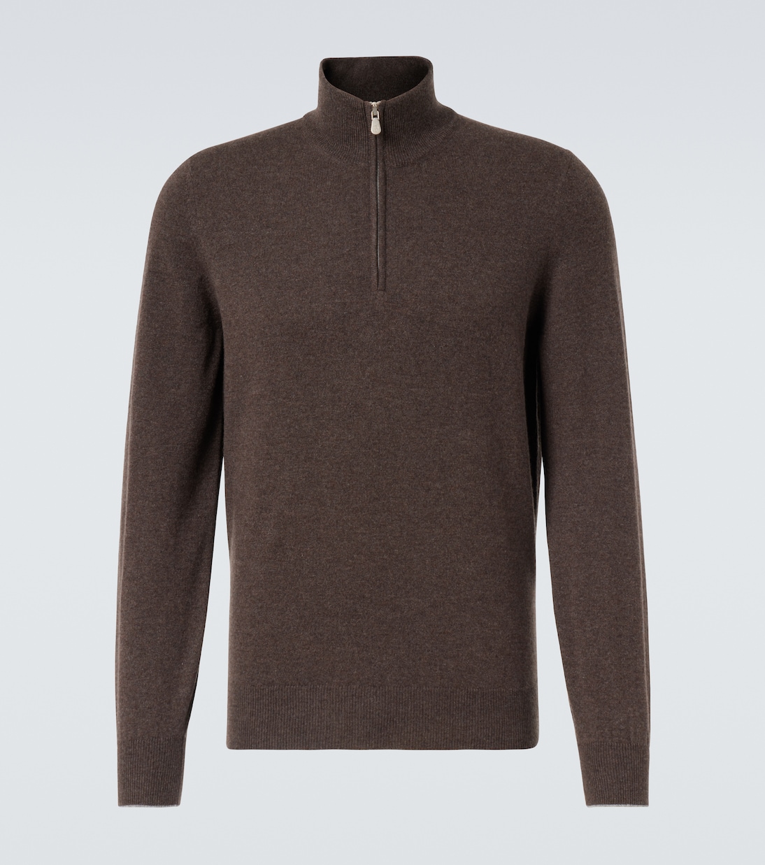 Cashmere half-zip sweater | Brunello Cucinelli