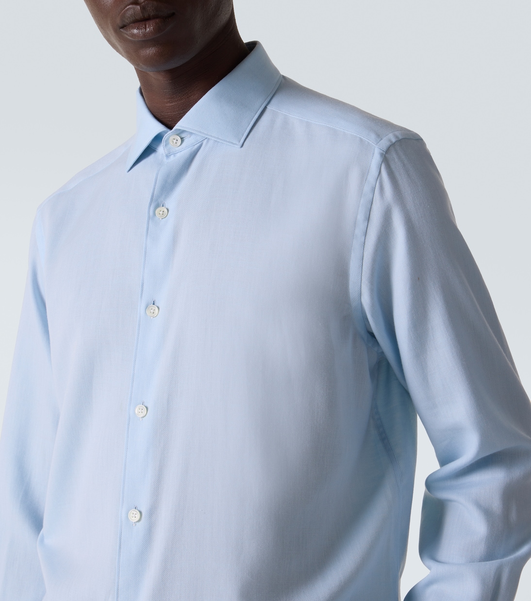 Cotton and cashmere shirt | Zegna