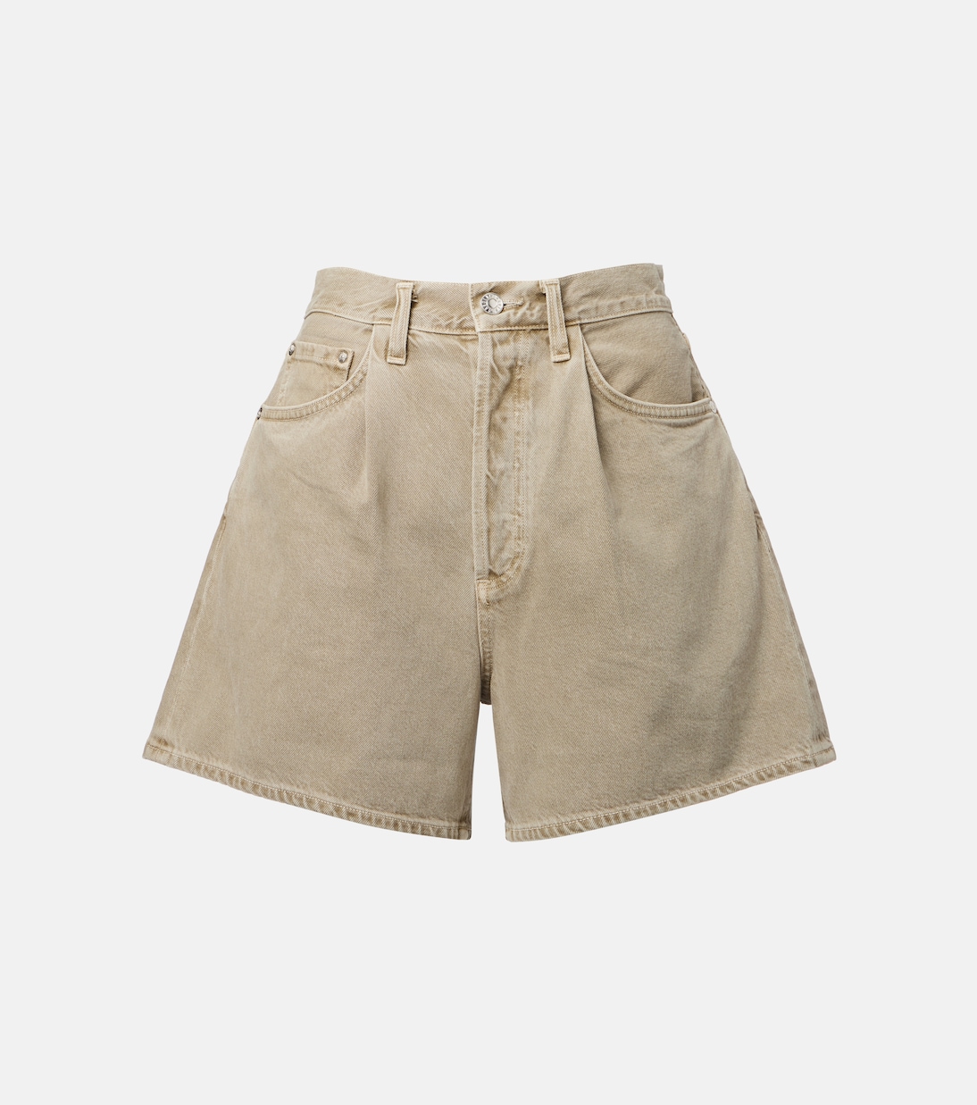 Mid-rise denim shorts | Agolde