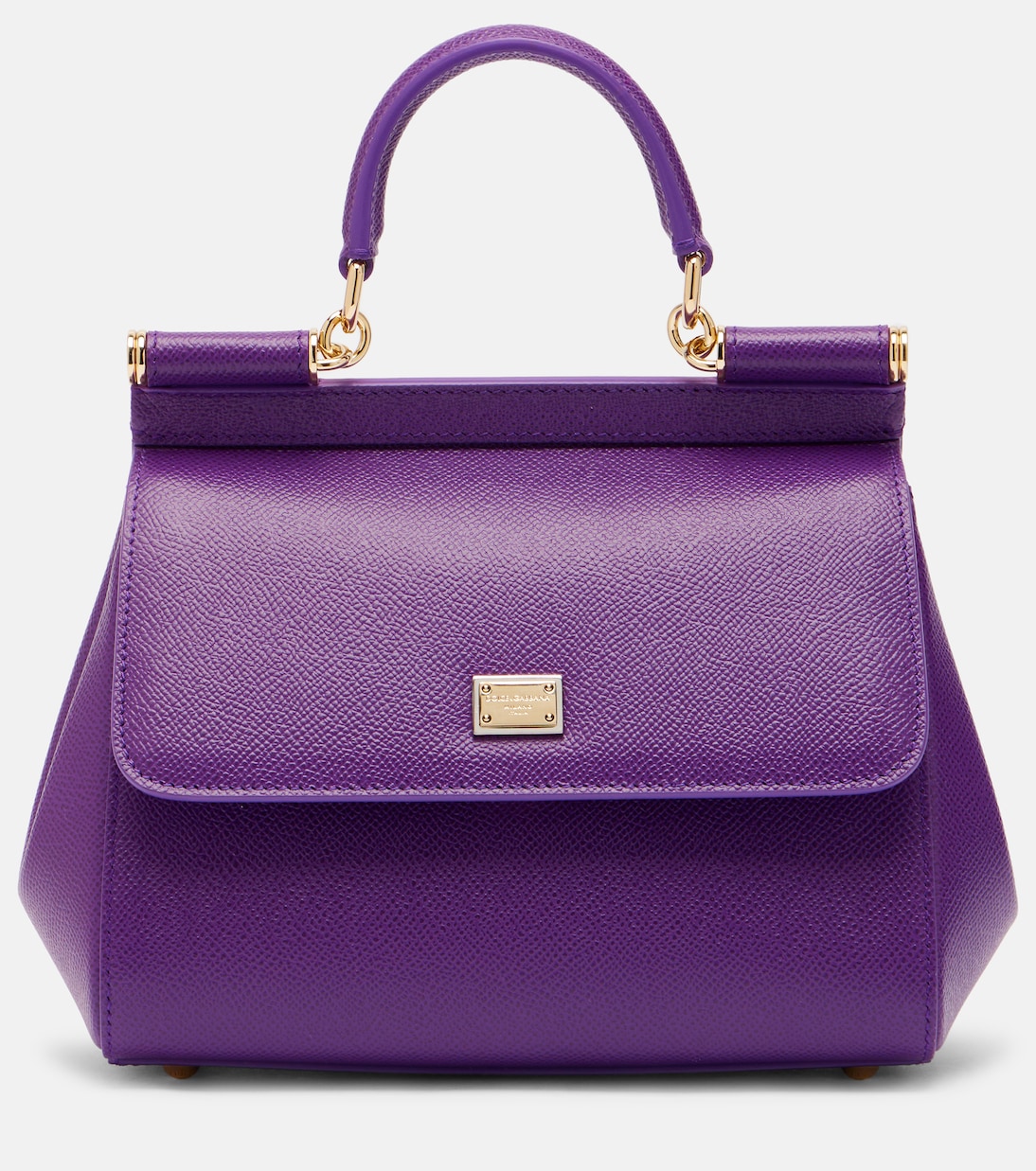 Tote Sicily Small aus Leder | Dolce&Gabbana