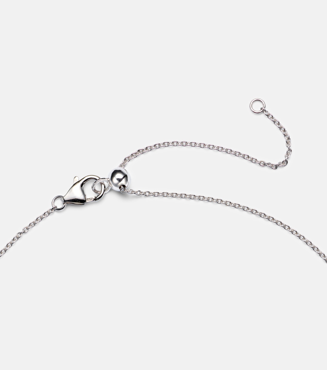 18kt white gold necklace with diamonds | Kamyen