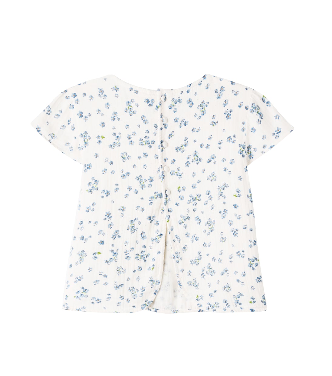 Mioblu floral cotton top | Konges Sløjd