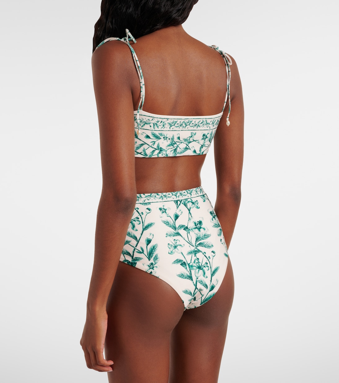 Primavera floral bikini top | Agua by Agua Bendita