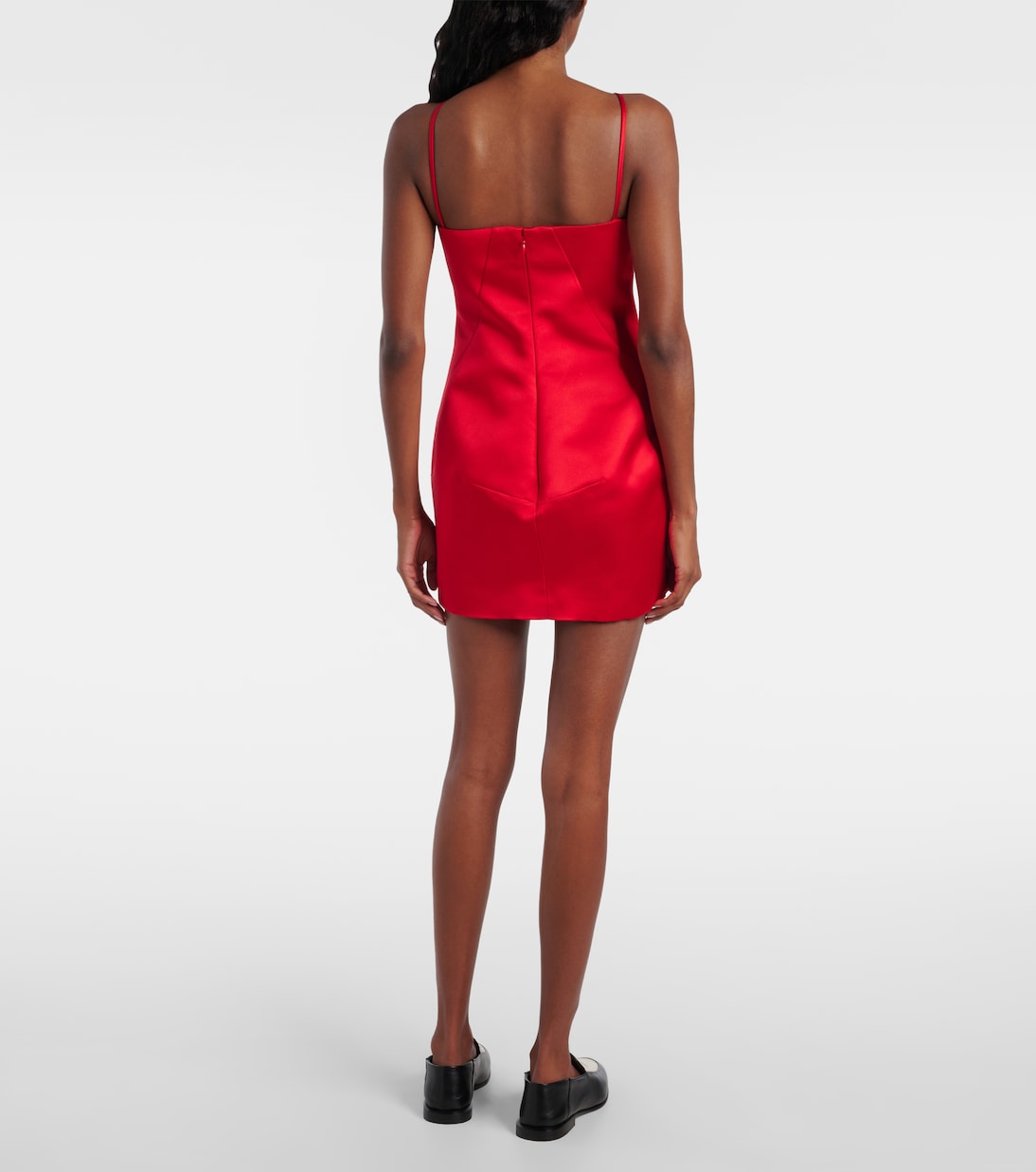 Vestido corto de satén de seda | Givenchy