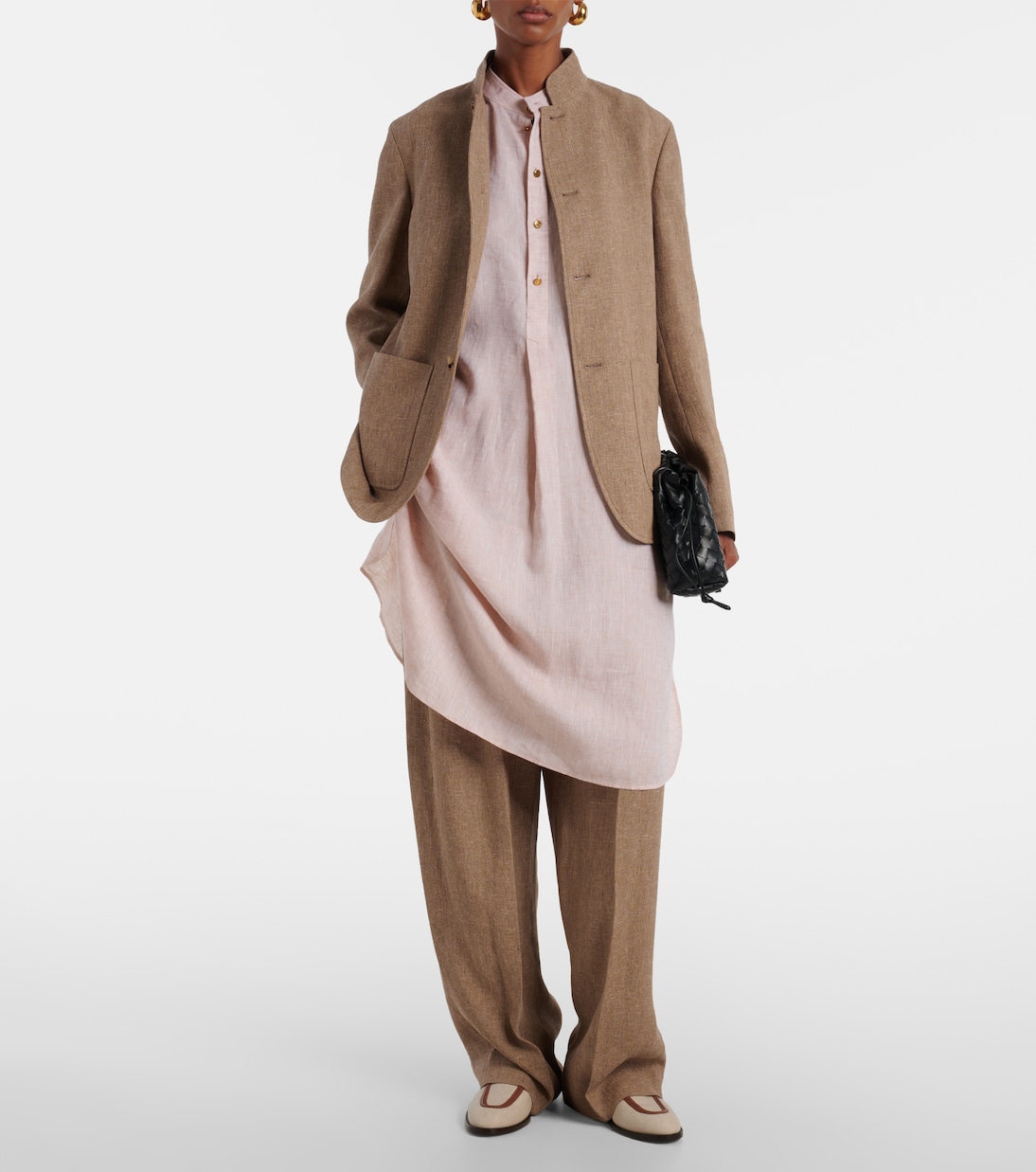Tunika Catlin aus Leinen | Loro Piana