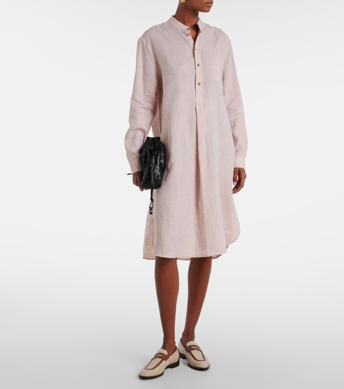 Tunika Catlin aus Leinen | Loro Piana