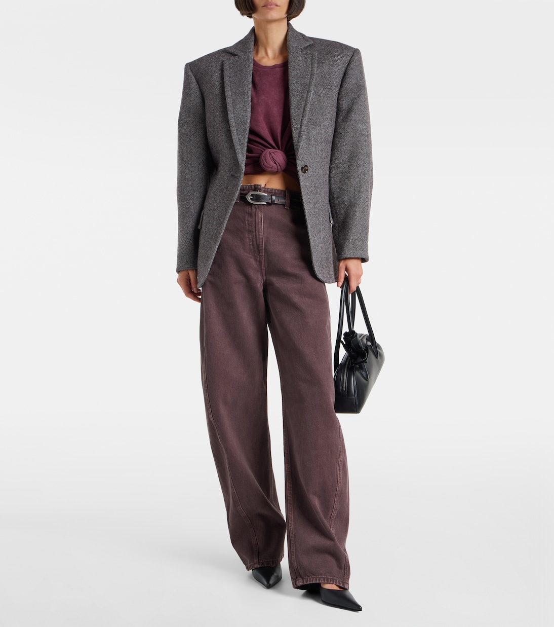 Wool-blend blazer | Magda Butrym