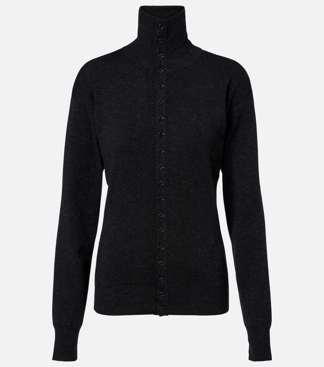Turtleneck wool cardigan | Lemaire