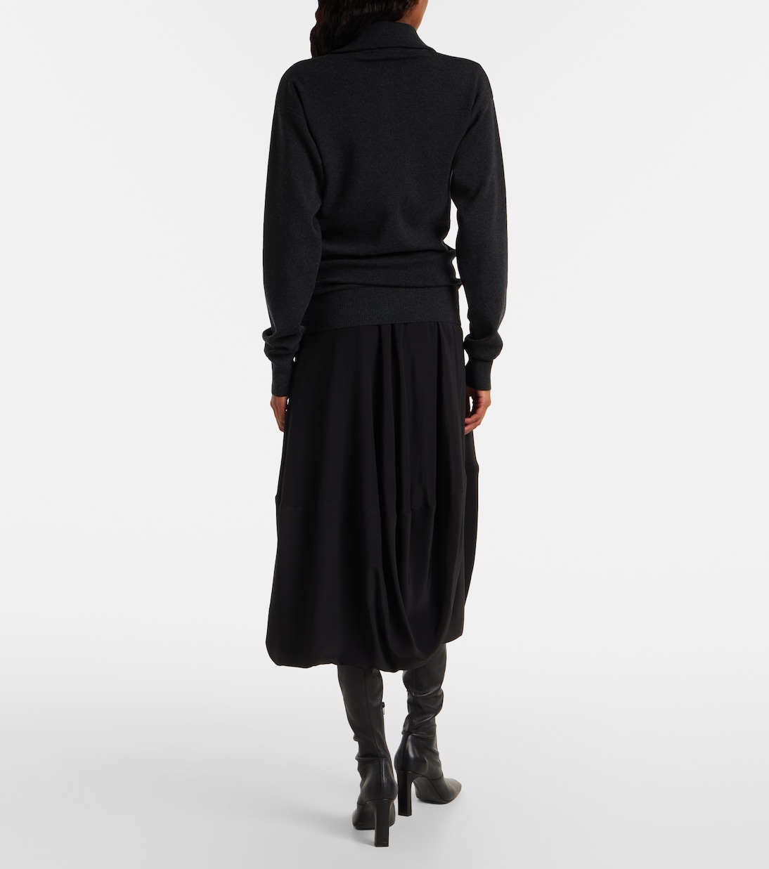 Turtleneck wool cardigan | Lemaire