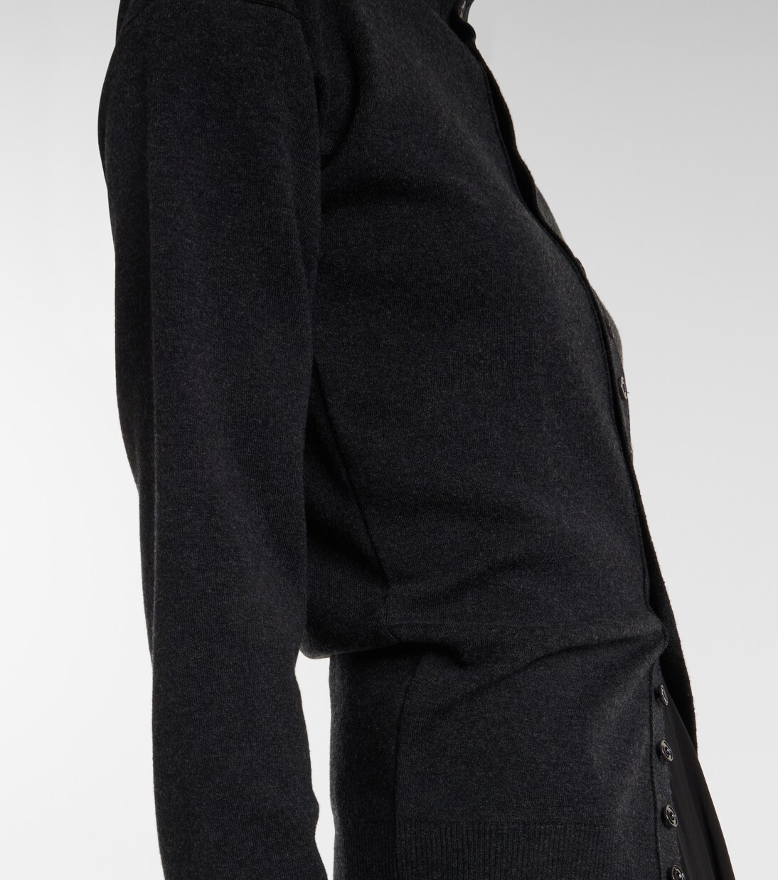 Turtleneck wool cardigan | Lemaire