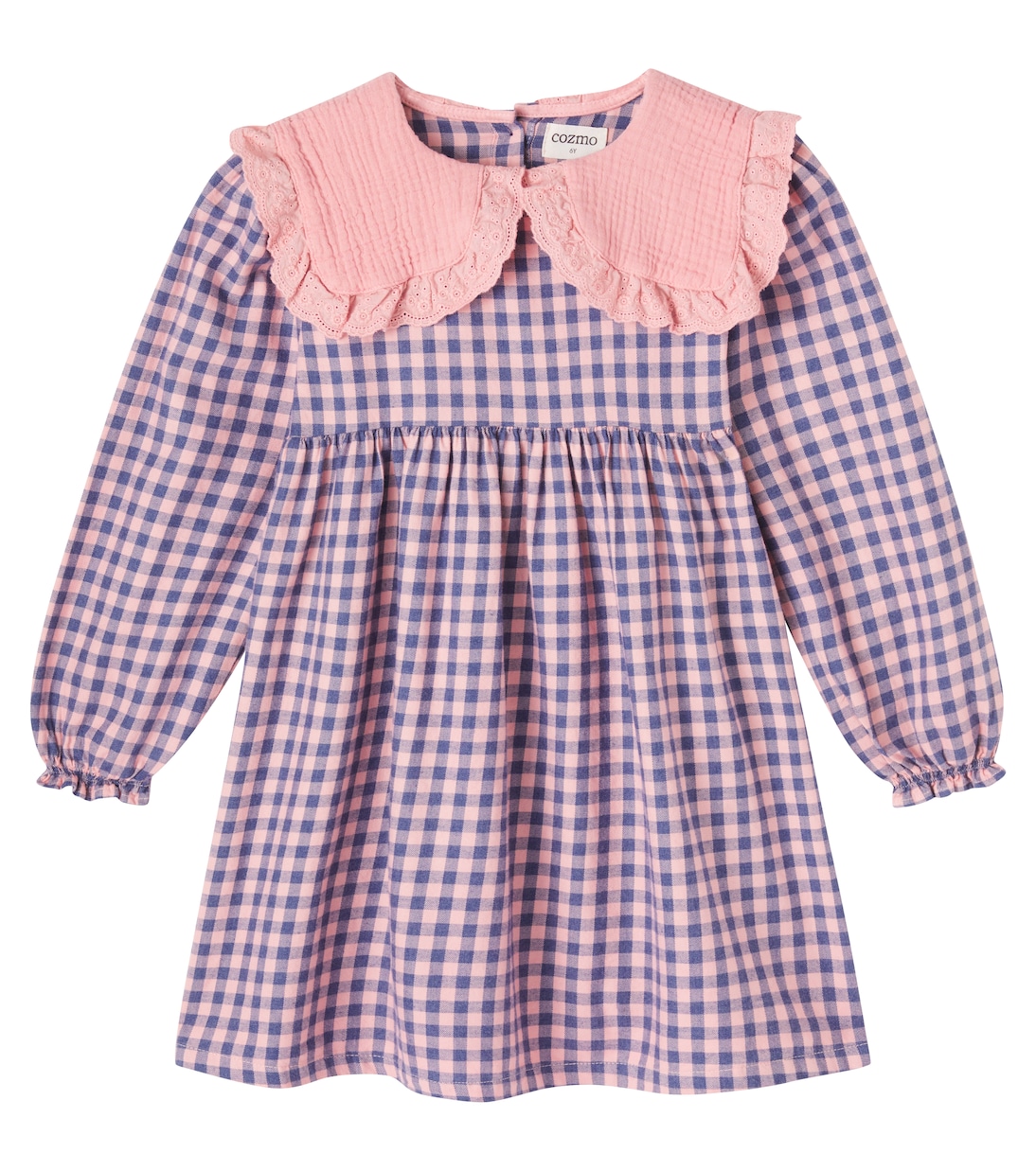 Robe Viana en coton à carreaux vichy | Cozmo